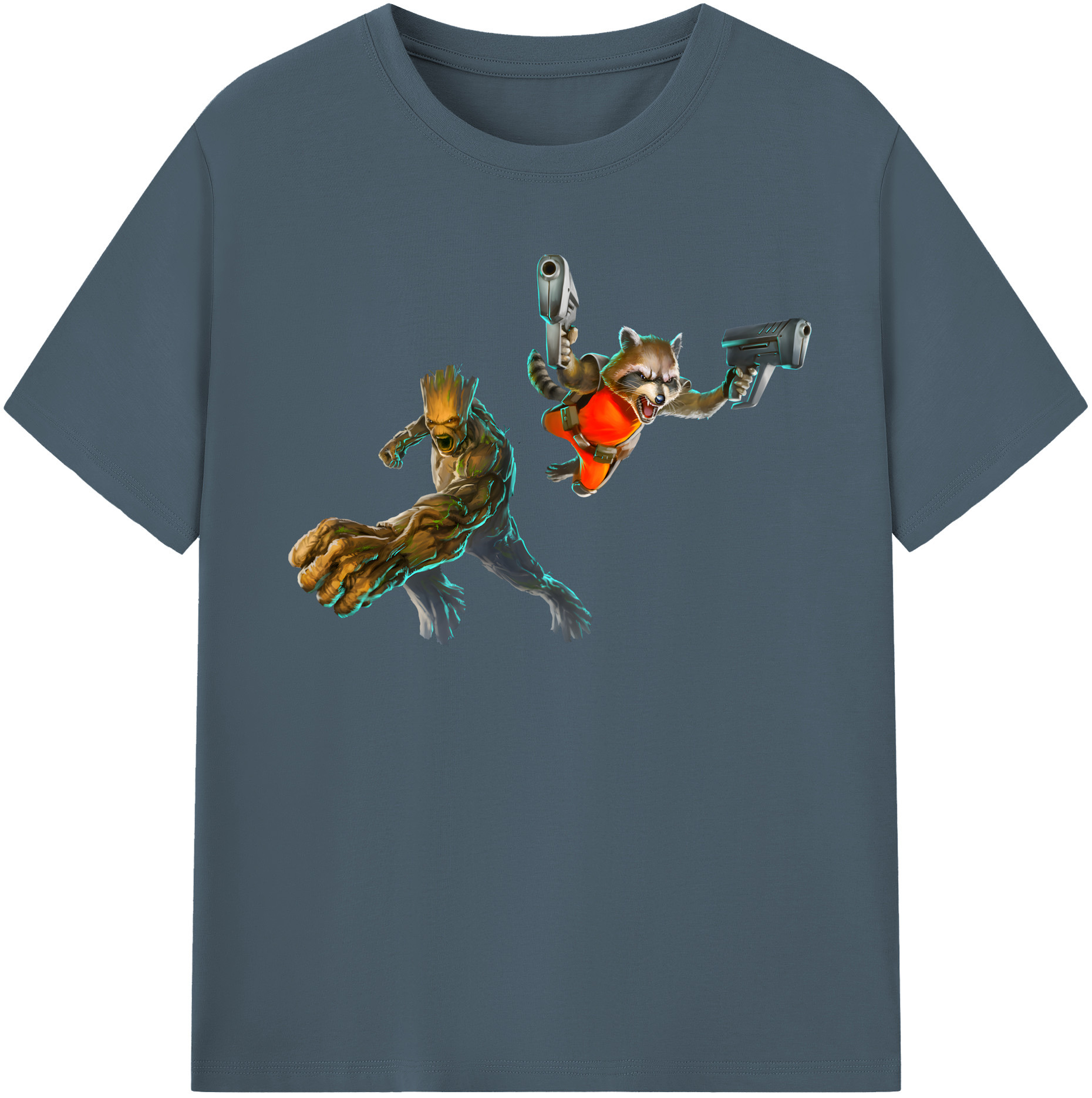 （画像用） アベンジャーズ The Avengers 綿100％半袖Tシャツ（フロントプリント）